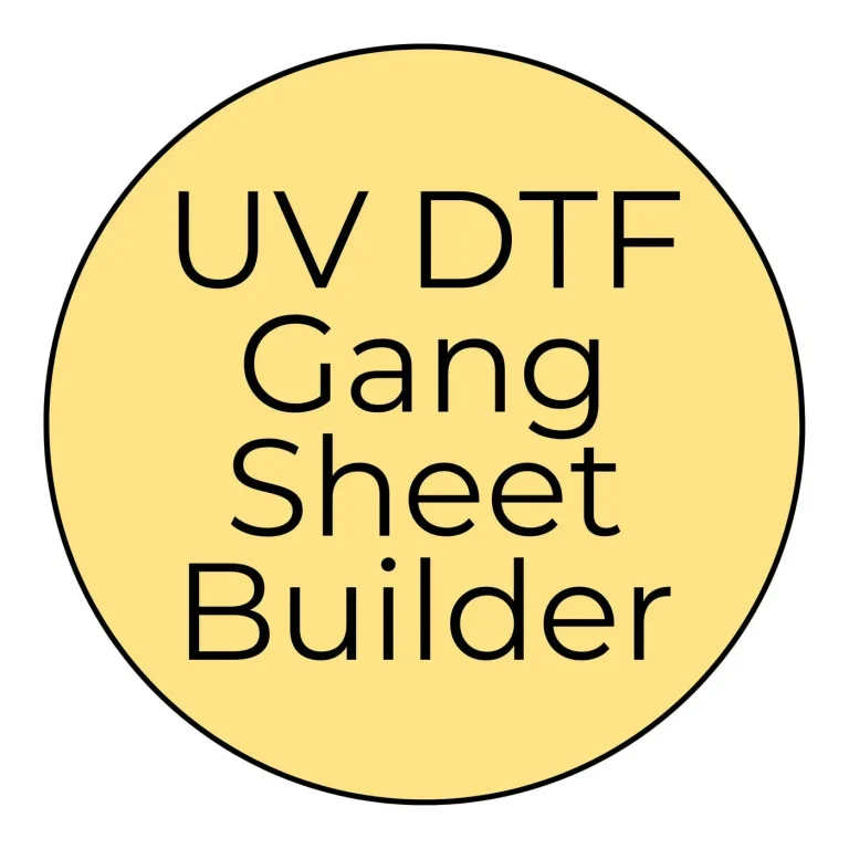 UV DTF Gangsheet Builder: Unlock Your Creativity Today!